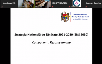 Public consultations on draft National Health Strategy 2021-2030
