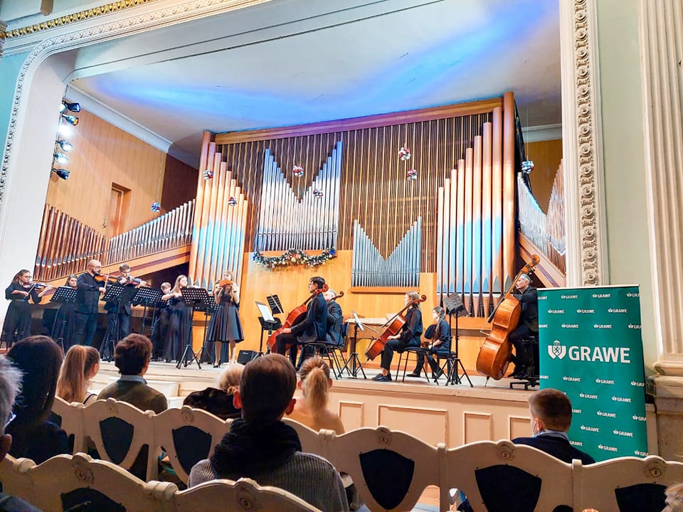 GRAWE Carat Asigurări was the sponsor of the Italian classical music concert