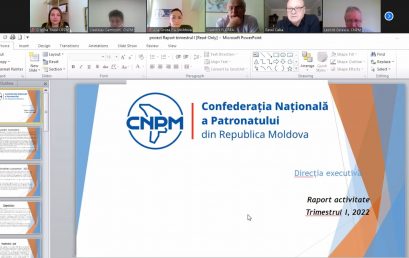 Meeting of the Board of Directors of the National Confederation of Employers of the Republic of Moldova – CNPM