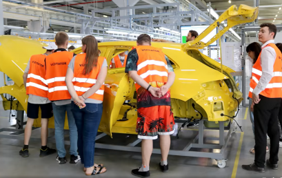 Students’ visit to the DRÄXLMAIER factory in Cahul