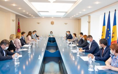 Meeting with Ms. Maia Sandu, President of the Republic of Moldova