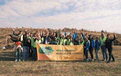 Petrom Moldova plants forests for tomorrow