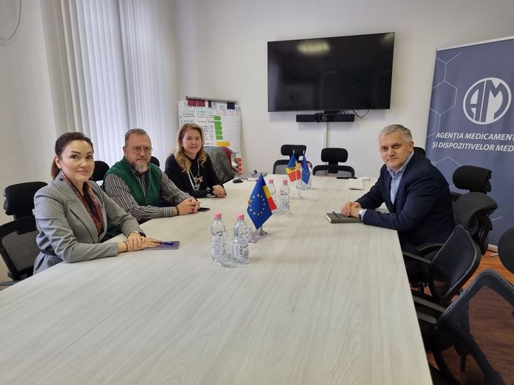 Meeting with Mr Dragoș Guțu, General Director of the Medicines and Medical Devices Agency