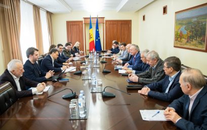 Meeting with Mr Dorin Recean, Prime Minister of the Republic of Moldova