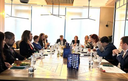 Business Breakfast with Ms. Ana Revenco, Minister of Internal Affairs