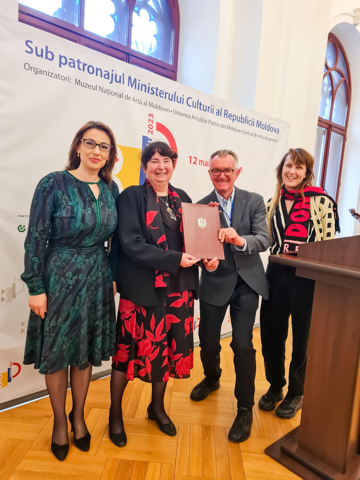 Sponsorship of the International Painting Biennale Chisinau 2023 – Grawe