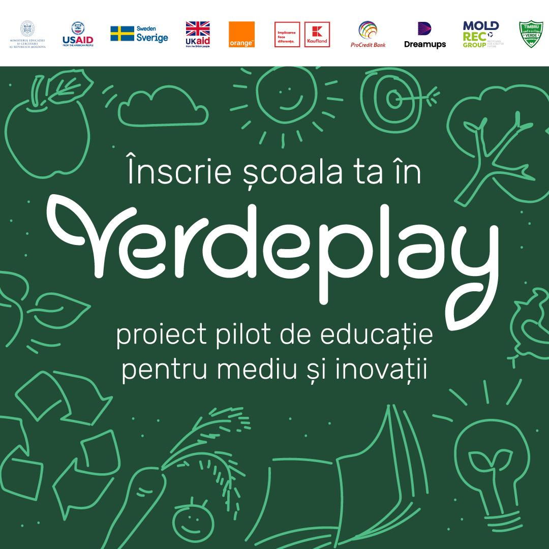 Environmental and innovation education project – “Verde Play” 🍀- Orange