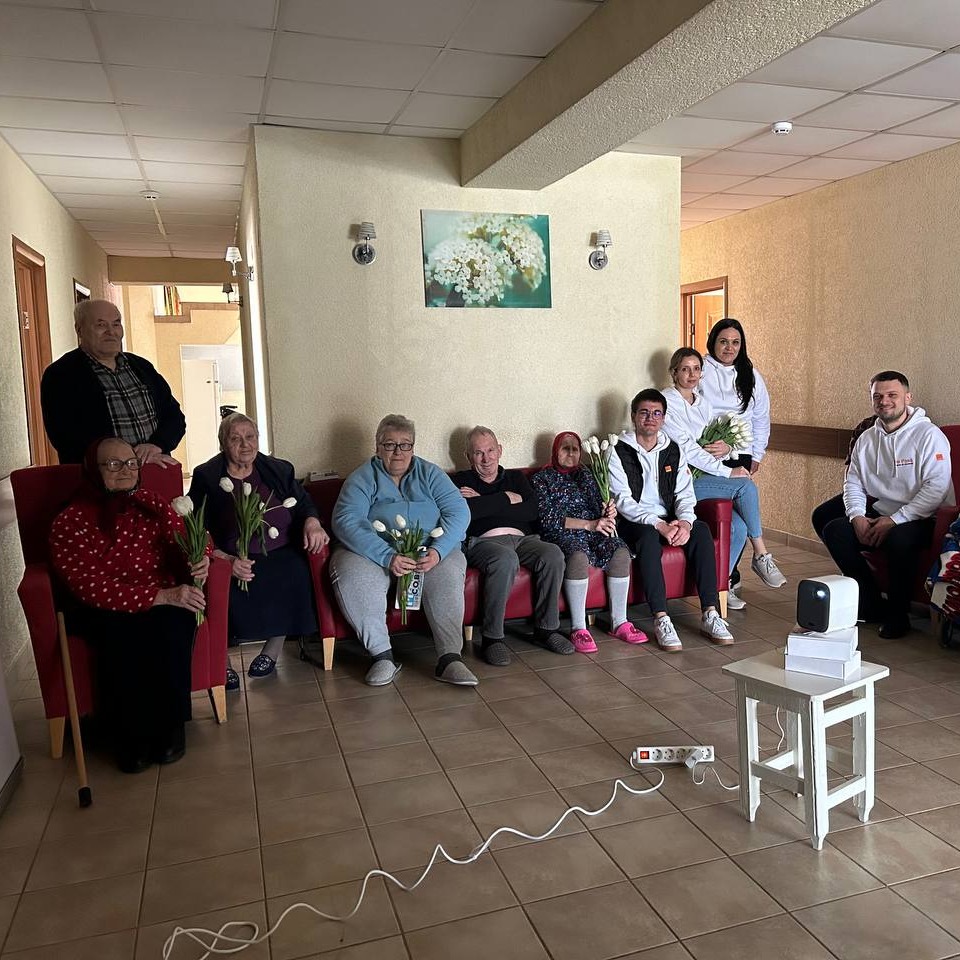 8 March at the Care Center for Elderly – Orange Moldova