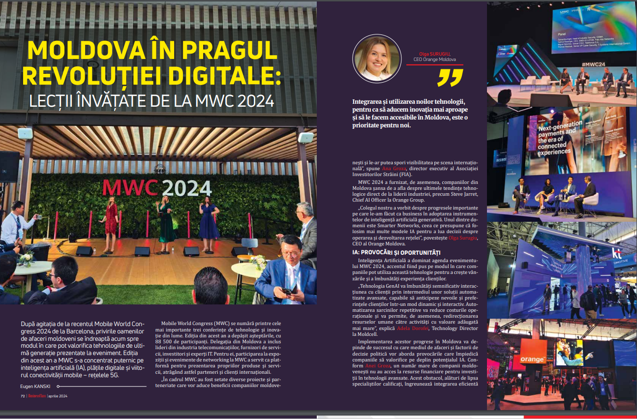 Business Class: Moldova în Pragul Revoluției Digitale