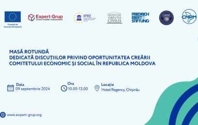 Round Table on the opportunity for EESC establishment in Moldova