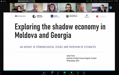 Workshop “Exploring the Shadow Economy: Engaging Stakeholders for Actionable Solutions”