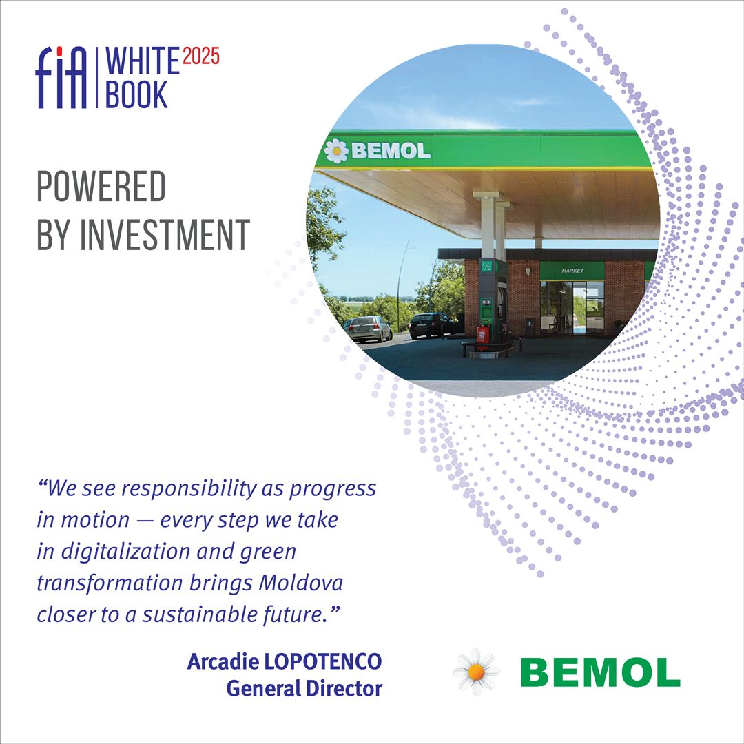 Bemol: How can Moldova’s mobility and energy retail sector reduce its environmental footprint while addressing the growing shortage of skilled professionals? Bemol: How can Moldova’s mobility and energy retail sector reduce its environmental footprint while addressing the growing shortage of skilled professionals?