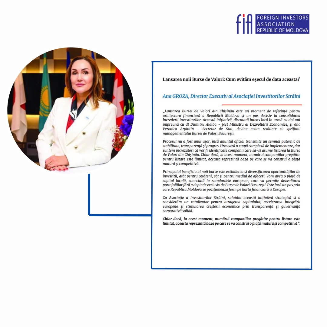 Lansarea noii Burse de Valori: Cum evităm eșecul de data aceasta?