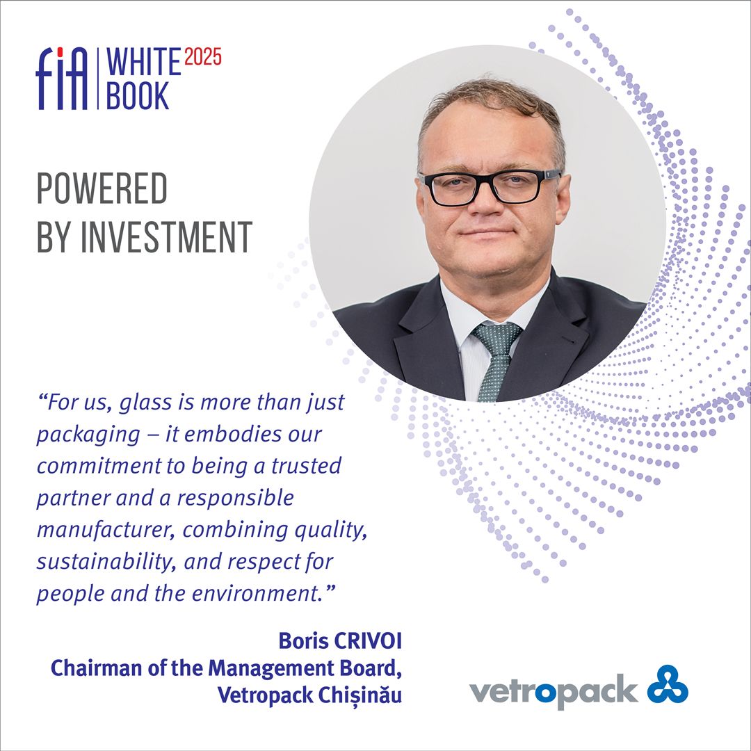 Vetropack: How can Moldova’s manufacturing sector balance sustainability, digital transformation, and competitiveness?