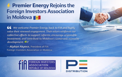 Premier Energy Rejoins the Foreign Investors Association in Moldova