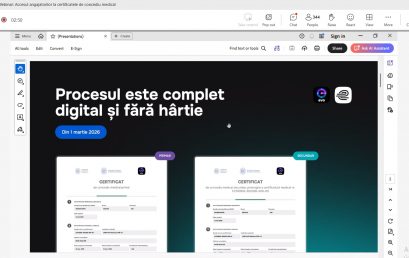Webinar on the Online Management of Medical Leave Certificates