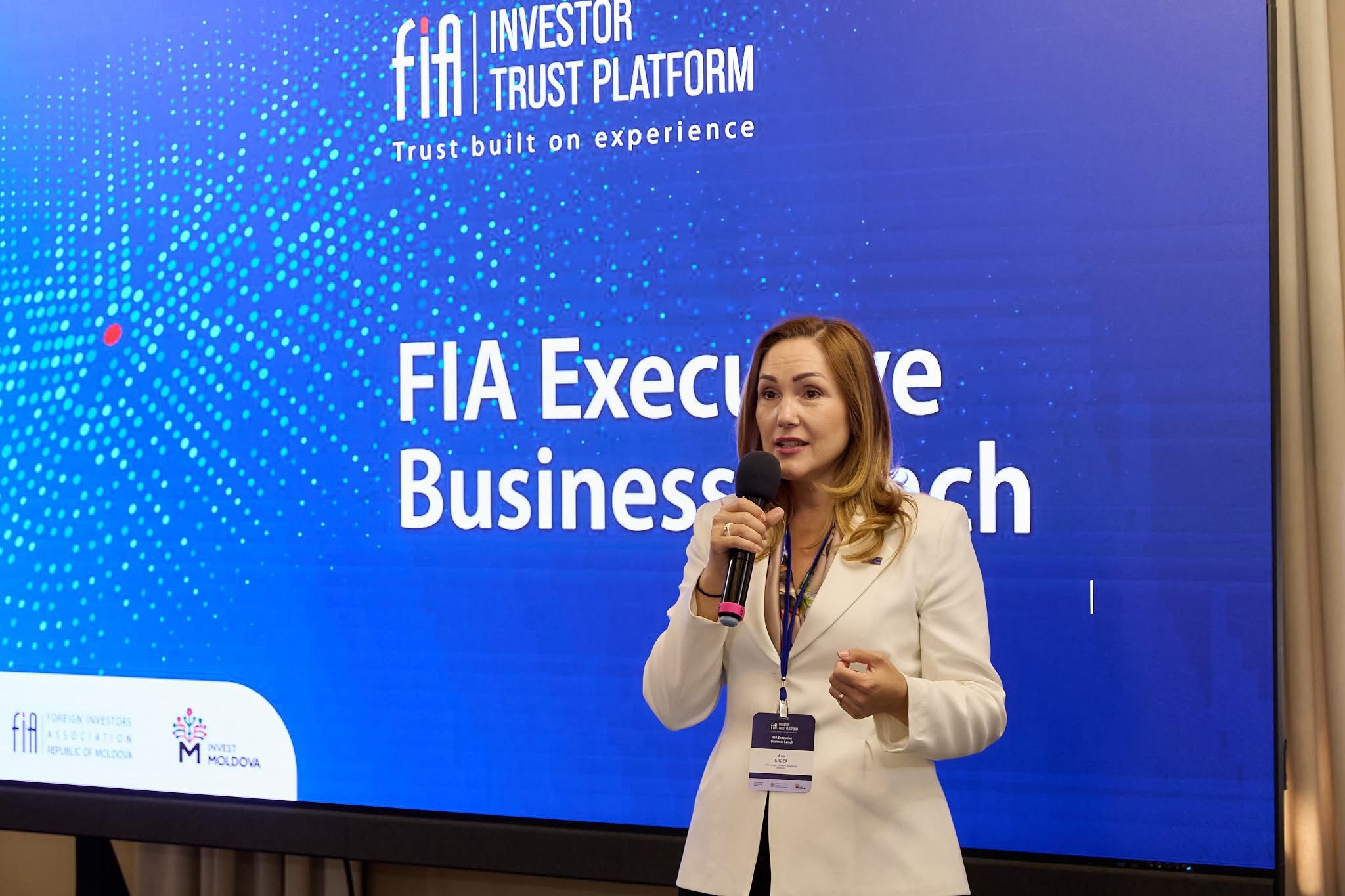FIA ​​Investor Trust Platform – Executive Business Lunch