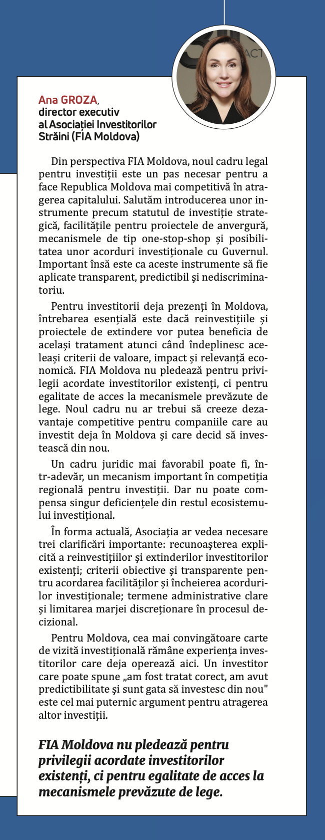 Opinion on the New Law on Investments Opinion on the New Law on Investments